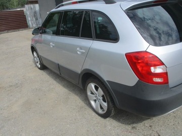 Крило лівий зад чверть поріг skoda fabia ii scout la7w універсал фото №1