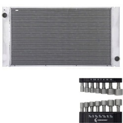Радиатор основний  mini r53 r55 r56 r57 r58 r59 r60 61 17112751275 + ключи фото №1