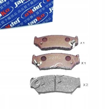 Гальмівні колодки гальмівні перед geo tracker 1.6i 1.9 2.0i фото №1