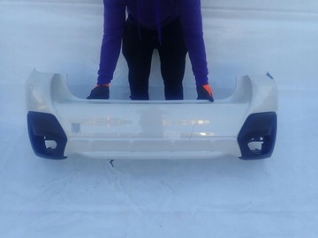 Subaru xv ii crosstrek 18- бампер зад задній фото №1