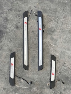 Audi rs6 c7 4g планки накладки порога фото №1