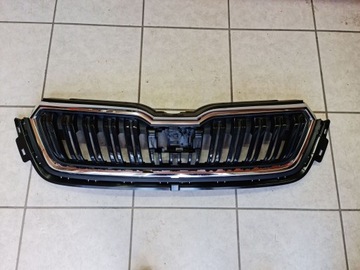 Решітка решітка радіатора skoda kamiq 2019r- фото №1