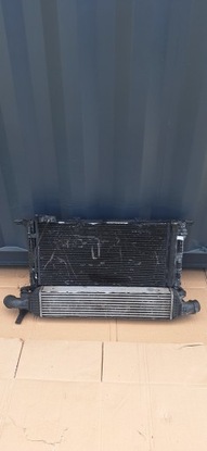 Радиатор вентилятор audi a4 b8 a5 фото №1