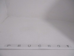 Peugeot expert iii 16- надпис емблема задньої кришки нова 8665sj фото №1