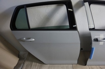 Дверь правые зад vw golf vii lb9z белый серебряный 5g4833056 2018r фото №1