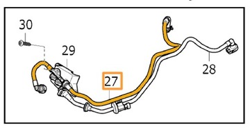 Volvo xc60 s60 v60 ii шланг вакуум оригинальный номер фото №1