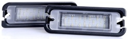 Led лампочки номерного знака x2 ford mustang 2015-2017 фото №1