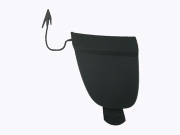 Заглушка фаркоп бампера зад vw jetta 11-14 фото №1