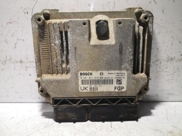 Блок керування двигуна opel vectra c signum 1.9 cdti 0281011616 55189631 fgp фото №1