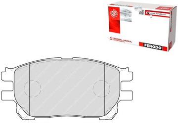 Гальмівні колодки гальмівні toyota previa 2.0d/2.4 02.00-02.0 фото №1