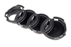 Крепление эмблемы перед решётка радиатора audi rs7 фото №1