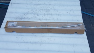 Планка декоративная бампера перед хром skoda superb 3 фото №1