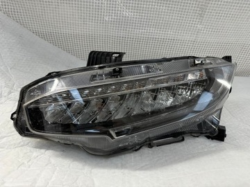 Honda civic x 17- левая лампа полный led фото №1