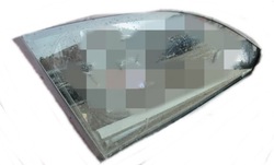 Audi a3 8p sportback стекло передняя перед правая фото №1