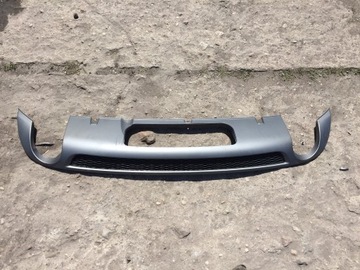 A6 c6 рестайлінг s-line дифузор спойлер бампера зад фото №1