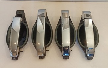 Комплект ручок хром range rover vouge l322 фото №1