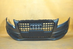 Audi q5 8r рестайлінг 47km s line чорний бампер перед комплектний pdc lz7s фото №1