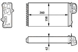 Hella отопитель renault scenic фото №1
