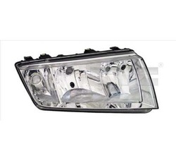 Tyc фара skoda fabia 99- h7+h3 reg фото №1