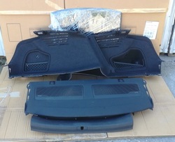 Audi a4 b9 рестайлінг боковина багажника полиця підлога захист ременя зад sedan ідеальний стан фото №1