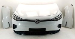 Комплектний перед бампер 4xpdc крила капот vw id.4 11a807217 s9r новий org фото №1