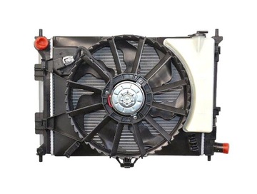 Комплект радіаторів вентилятор hyundai i20 12 13- mt фото №1