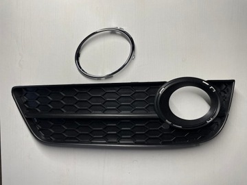 Audi a5 8t стандарт 2007-2011 левая решётка решётка бампера хром оригинал фото №1