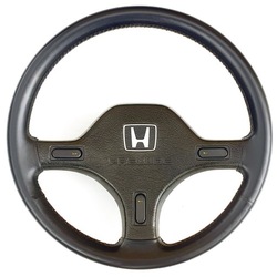 Honda prelude si 3 iii руль тюнинг кожаный unikat! фото №1