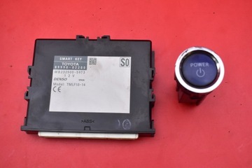 Замок зажигания модуль smart key старт/стоп 89990-02200 toyota auris ii 1.8 гибрид фото №1