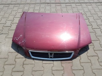 Mps капот + решітка honda civic vi 97- рестайлінг 5d фото №1