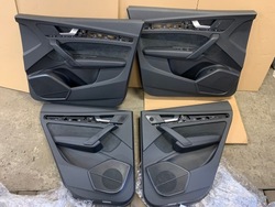 Оббивка права ліва перед зад audi q5 80a алькантара підсвічуваний фото №1