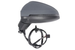 Зеркало левая ele память asf с подогревом ассистент поворотник audi a4 b9 2015- фото №1