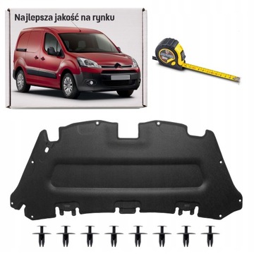 Citroen berlingo ii 2008-2018 шумоизоляция капота 1679980480 фото №1