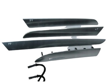 Планка обшивка оббивка консолі audi a6 c6 4f рестайлінг фото №1