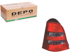 Лампа колір поворотник димчастий колір скло cz фото №1