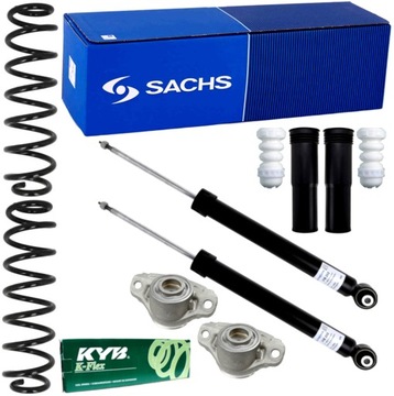 Амортизатори пружини зад vw golf vii 7 sachs + kayaba фото №1