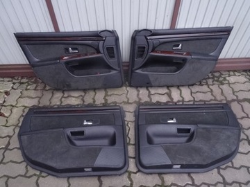 Audi a8 d2 обивка обшивки ролета дверь soul длинный доставка фото №1