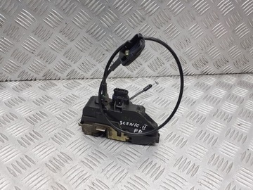 Замок двері праві перед renault scenic ii фото №1