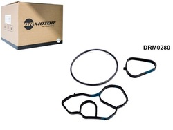 Набор прокладок корпус фильтра масла psa opel mini 1.4 1.6 06- dr.motor фото №1