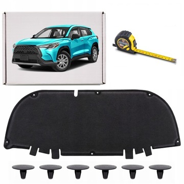 Toyota corolla cross xg10 2020+ шумоізоляція капота фото №1