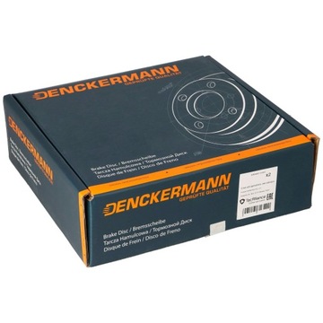 Denckermann b130362 диск тормозная фото №1