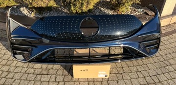 Mercedes eqs 297 amg бампер перед решётка радиатора хром pdc фото №1
