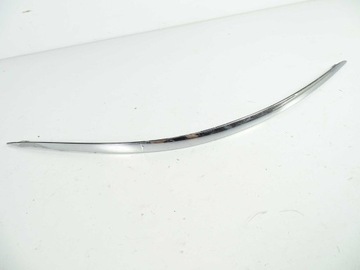 Mercedes e w211 планка бампера перед права хром фото №1