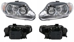 Фара лампа seat exeo 3r 08-13 valeo l+p фото №1