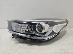 Лампа левая перед передняя kia rio 4 iv 17- линза led фото №1