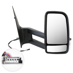 Зеркало электрические правые mercedes sprinter 906 vw crafter 06- фото №1