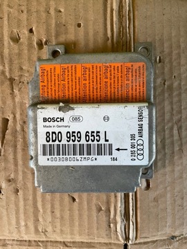 Audi a4 b5 модуль датчик подушка безопасности 8d0959655l фото №1