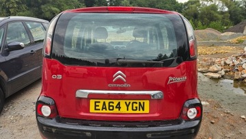 Citroen c3 picasso крышка багажника зад задняя крыша фото №1