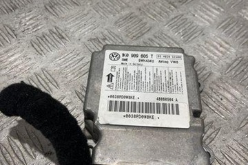 Модуль подушка безопасности vw golf plus 5m1, 521 1k0909605t 2.0l дизель 103kw 2006 фото №1