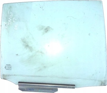 Скло задня права двері toyota yaris ii 5d 06-11r фото №1